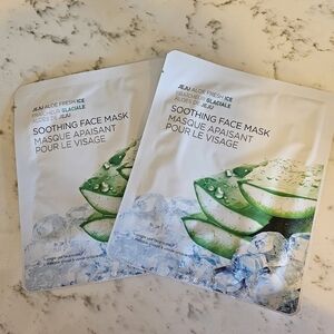 💥4 for $25💥 Avon Jeju Aloe Fresh Ice Face Mask - set of 2
